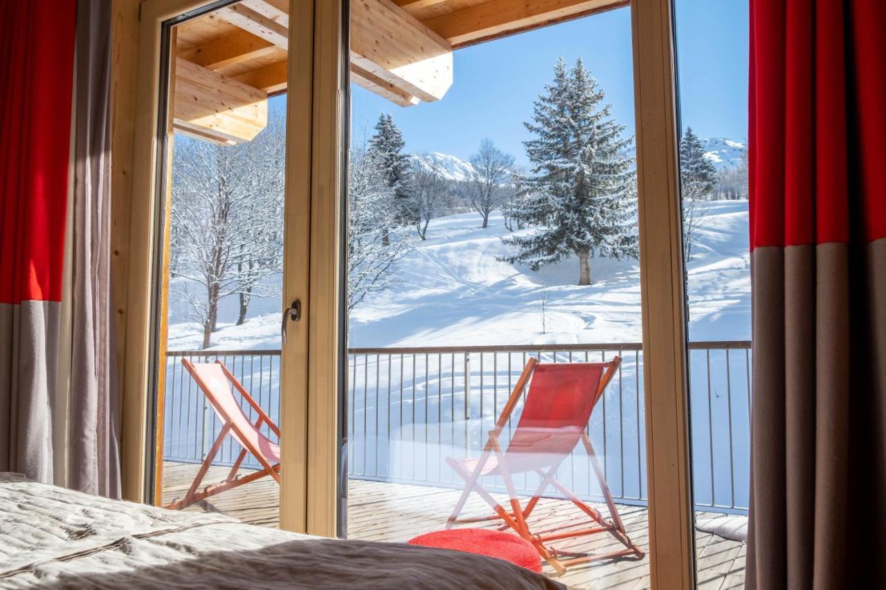 L'Aiguille Grive Chalets Hotel Les Arcs  Екстериор снимка