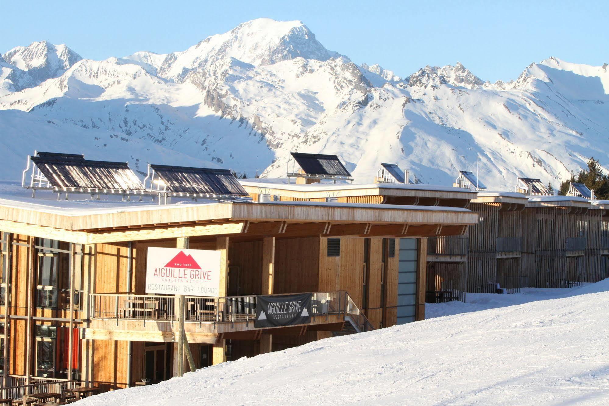 L'Aiguille Grive Chalets Hotel Les Arcs  Екстериор снимка